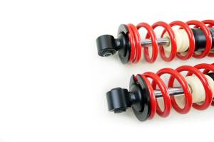 MONSTER AXLES - Monster Performance Front Monotube Shocks for Yamaha Grizzly 660 2002-2008, Red - Image 3