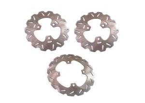 ATV Parts Connection - ATV Brake Rotor Set for Honda SporTrax 400 1999-2008 & 400X 2009-2014 - Image 1