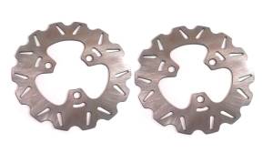 ATV Parts Connection - ATV Brake Rotor Set for Honda SporTrax 400 1999-2008 & 400X 2009-2014 - Image 2