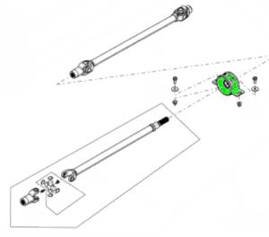 ATV Parts Connection - Front Prop Shaft Support Bearing for Can-Am Commander Max 800 1000 4x4 - Image 7