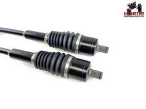 MONSTER AXLES - Monster Axles Front Pair & Bearings for Polaris RZRS & General 1333263 XP Series - Image 3