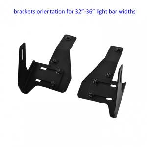 Aprove - Aprove Light Bar Mounting Brackets for Polaris RZR Pro XP 2020-2021 - Image 2