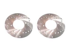 ATV Parts Connection - Front Brake Rotors with Pads for Polaris ATV 5211271, 5211325 - Image 3