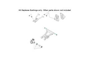 ATV Parts Connection - Rear IRS A-Arm Bushing Set for Polaris Sportsman 400, 500, 600, 700 & 800 ATV - Image 9