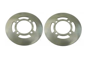 ATV Parts Connection - Pair of Front Brake Rotors for Suzuki Eiger, King Quad, & VInson, 59211-38F20 - Image 1