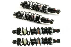 MONSTER AXLES - Monster Performance Set of Monotube Shocks for Yamaha Grizzly 660 02-08, Black - Image 1