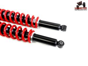 MONSTER AXLES - Monster Performance Front Shocks for Honda Pioneer 700 & 700-4 2014, Linear Rate - Image 2