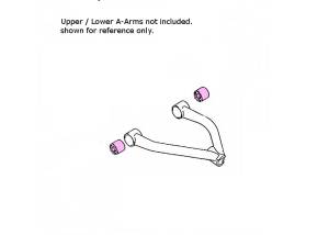 ATV Parts Connection - A-Arm Bushing Kit for Suzuki King Quad, Eiger, Vinson & Quad, Upper or Lower ATV - Image 2