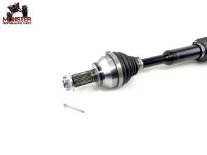 MONSTER AXLES - Monster Axles Front Axle for Polaris Scrambler & Sportsman 1333802, XP Series - Image 3