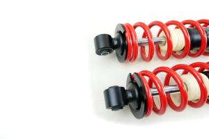 MONSTER AXLES - Monster Performance Front Monotube Shocks for Yamaha Grizzly 660 2002-2008, Red - Image 3