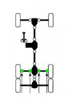 ATV Parts Connection - Middle Axle Universal Joints for Polaris Ranger 6x6 1590257, Set of 4 - Image 2