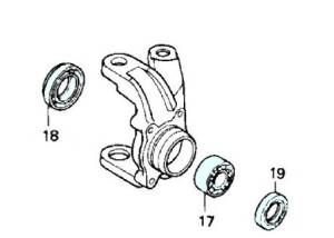 ATV Parts Connection - Front Wheel Bearing Kit for Honda FourTrax & Rancher ATV 91051-HC5-003 - Image 3