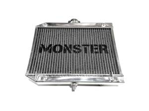 MONSTER AXLES - Monster Performance Radiator for Suzuki King Quad 450 500 700 750, 3003 Aluminum - Image 1