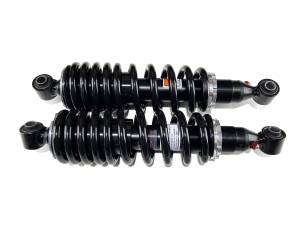 MONSTER AXLES - Monster Rear Monotube Shocks for Honda Pioneer 500 2017-2021, Dual-Rate - Image 1