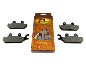 Monster Axles - Monster Front Brake Pad Set for Can-Am Maverick & Commander 705601149, 705601150 - Image 1