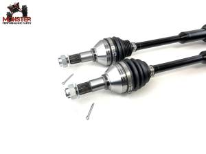 MONSTER AXLES - Monster Axles Front Pair & Bearings for Can-Am Maverick XMR 1000 14-15 XP Series - Image 4
