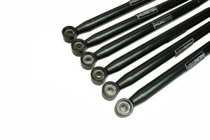 MONSTER AXLES - Monster Rear 6 Bar Radius Rod Set for Can-Am 64" Maverick X3 2017-2023, Black - Image 3