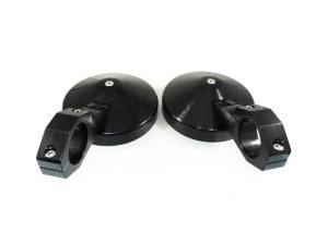 ATV Parts Connection - 5" Side View Mirrors for 1.75" Roll Cage Bar, ATV & UTV, CNC Machined Aluminum - Image 3