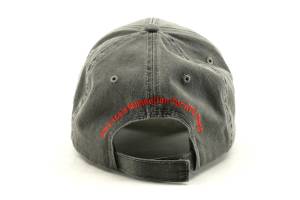 MONSTER AXLES - Monster Performance Parts Authentic Baseball Cap, 100% Cotton, Grey, Adjustable, Comfortable Fit, Pre-Curved, All Weather, Rough Edges, First Generation, Monster Axles Original Issue - Image 3
