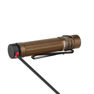 Olight - Warrior Mini 3 Portable Tactical Flashlight - Desert Tan - 1750 Lumens - 240 Meter Throw - 5 Modes & Strobe - Tactical - Rechargeable - Image 7