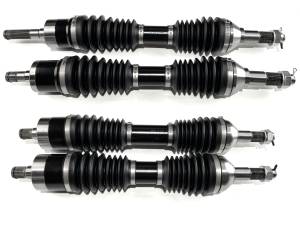 MONSTER AXLES - Monster XP Series Full CV Axle Set for Can-Am 705402235, 705402236, 705502710, 705502711, Front & Rear, Telescoping, Built Tough, 4340 Chromoly, Direct Fit, Factory Length with 4" of Travel - Image 1