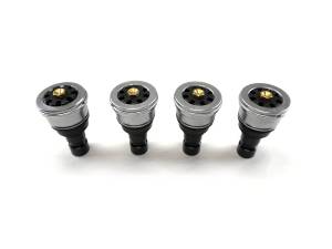 MONSTER AXLES - Monster Performance Full Ball Joint Set for Polaris 7710533, 7081263, 7081991, Upper & Lower, Heavy Duty, 4340 Chromoly Steel, Greaseable, Low Friction, Adjustable, Chrome Plated, Set of 4 - Image 5