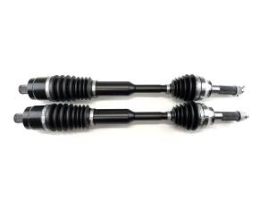 Monster XP Series Rear CV Axles for Polaris 1333748, Left & Right, Ranger 1000 & XP 1000 2019-2021, Telescoping, Built Tough, 4340 Chromoly Steel, Direct Fit, Factory Length with 4" of Travel