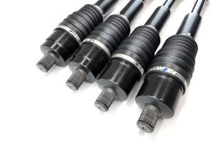 MONSTER AXLES - Monster XP Series Full CV Axle Set for Polaris Ranger XP 1000 & Crew XP 1000 2021, Front & Rear, Telescoping, Built Tough, 4340 Chromoly Steel, Direct Fit, Factory Length with 4" of Travel - Image 4