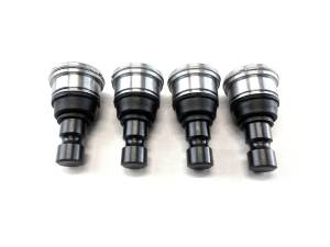 MONSTER AXLES - Monster Performance Full Ball Joint Set for Polaris 7710533, 7081263, 7081991, Upper & Lower, Heavy Duty, 4340 Chromoly Steel, Greaseable, Low Friction, Adjustable, Chrome Plated, Set of 4 - Image 4