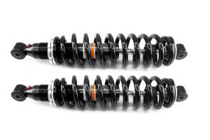 MONSTER AXLES - Monster Front Shocks for John Deere AM142426, Left & Right, Gator 625 825 855, Monotube, Responsive Handling, Quality Tested, Gas-charged, Anti-foam, Anti-shear, Adjustable - Image 1
