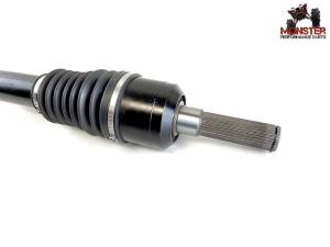 MONSTER AXLES - Monster XP Series Rear Right CV Axle for Kawasaki 59266-0050, Mule PRO, Telescoping, Built Tough, 4340 Chromoly Steel, Direct Fit, Factory Length with 4" of Travel - Image 3