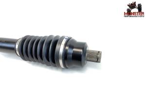 MONSTER AXLES - Monster XP Series Rear CV Axle for Polaris 1332947, Left or Right, Telescoping, Built Tough, 4340 Chromoly Steel, Direct Fit, Factory Length with 4" of Travel - Image 3