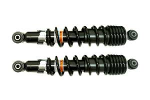Monster Performance Front Shocks for Suzuki King Quad 700 & 750 2005-2018, Left & Right, Monotube, Responsive Handling, Optimal Damping, Quality Tested, Gas-charged, Anti-foam, Anti-shear, Adjustable