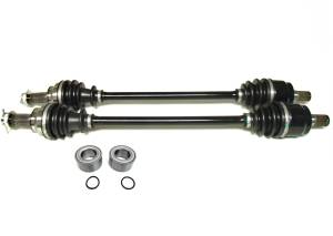 Precision Rear CV Axles & Bearings for Honda Pioneer 700 & 700-4 2015-2021, Left & Right, Quality Tested, Heat-Treated, 4140 Chromoly Steel, Exact Fit, ATVPC
