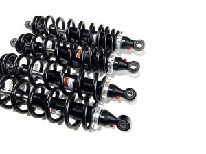 MONSTER AXLES - Monster Performance Full Shock Set for Arctic Cat 0403-188, 0404-158, Front & Rear, Monotube, Responsive Handling, Optimal Damping, Quality Tested, Gas-charged, Anti-foam, Anti-shear, Adjustable - Image 2