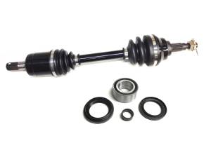 Precision Front Left CV Axle & Bearing Kit for Honda Rubicon 500 2001-2004, Quality Tested, Heat-Treated, 4140 Chromoly Steel, Exact Fit, ATVPC