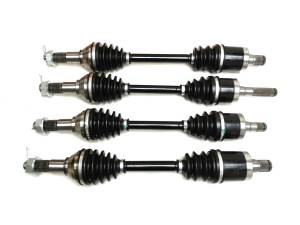 Precision Full CV Axle Set for Can-Am 705401428, 705401429, 705501897, 705501898, Quality Tested, Heat-Treated, 4140 Chromoly Steel, Exact Fit, ATVPC