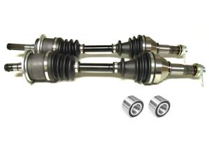 Precision Front CV Axles & Brgs for Can-Am 705401703, 705401704, Left & Right, Quality Tested, Heat-Treated, 4140 Chromoly Steel, Exact Fit, ATVPC