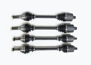 Precision Full CV Axle Set for Polaris 1333238 1333069, Front & Rear, Quality Tested, Heat-Treated, 4140 Chromoly Steel, Exact Fit, ATVPC