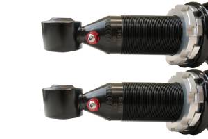 MONSTER AXLES - Monster Performance Front Shocks for Yamaha Raptor 700 2013-2019 1PE-F3390-00-00, Left & Right, Dual Rate, Red, Responsive Handling, Quality Tested, Gas-charged, Anti-foam, Anti-shear, Adjustable - Image 2