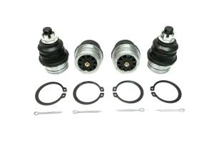 Monster Axles - Monster Performance Full Ball Joint Set for Kawasaki 59266-0738, Teryx KRX 1000 2020-2023, Upper & Lower, Heavy Duty, 4340 Chromoly Steel, Greaseable, Low Friction, Adjustable, Chrome Plated, Set of 4 - Image 3