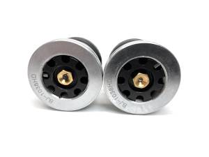 Monster Axles - Monster Performance Ball Joints for Yamaha 3B4-23579-00-00, 3B4-23579-01-00, Upper or Lower, Heavy Duty, 4340 Chromoly Steel, Greaseable, Low Friction, Adjustable, Chrome Plated, Set of 2 - Image 3