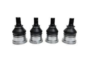 Monster Axles - Monster Performance Full Ball Joint Set for Yamaha 3B4-23579-00-00, 3B4-23579-01-00, Upper & Lower, Heavy Duty, 4340 Chromoly Steel, Greaseable, Low Friction, Adjustable, Chrome Plated, Set of 4 - Image 3