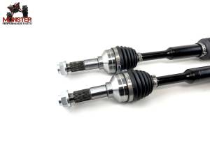 Monster Axles - Monster XP Series Full CV Axle Set for Yamaha Rhino 700 2008-2013, Front & Rear, Telescoping, Built Tough, 4340 Chromoly Steel, Direct Fit, Factory Length with 4" of Travel - Image 4