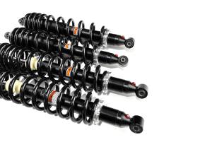 Monster Axles - Monster Performance Full Shock Set for Yamaha Wolverine 700 2016-2018, Front & Rear, Monotube, Dual-Rate, Responsive Handling, Quality Tested, Gas-charged, Anti-foam, Anti-shear, Adjustable - Image 2