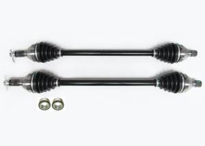 Precision Rear CV Axles & Brgs for Can-Am 705502362, Left & Right, Quality Tested, Heat-Treated, 4140 Chromoly Steel, Exact Fit, ATVPC