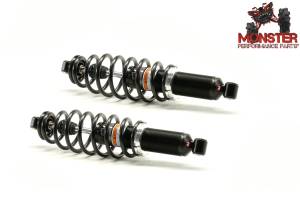 Monster Axles - Monster Performance Rear Shocks for Polaris 7043100, Left & Right, Sportsman & Hawkeye, Monotube, Responsive Handling, Optimal Damping, Quality Tested, Gas-charged, Anti-foam, Anti-shear, Adjustable - Image 2