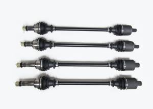 Precision Full CV Axle Set for Polaris 1332825, 1332960, Front & Rear, Quality Tested, Heat-Treated, 4140 Chromoly Steel, Exact Fit, ATVPC