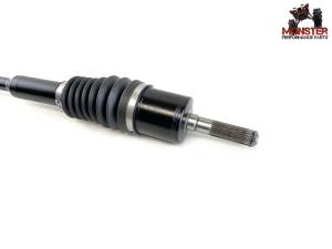 MONSTER AXLES - Monster XP Series Front Left CV Axle for Can-Am 705401802, Telescoping, Built Tough, 4340 Chromoly Steel, Direct Fit, Factory Length with 4" of Travel - Image 3