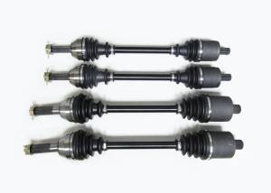 Precision Full CV Axle Set for Polaris 1333134, 1332692, Front & Rear, Quality Tested, Heat-Treated, 4140 Chromoly Steel, Exact Fit, ATVPC